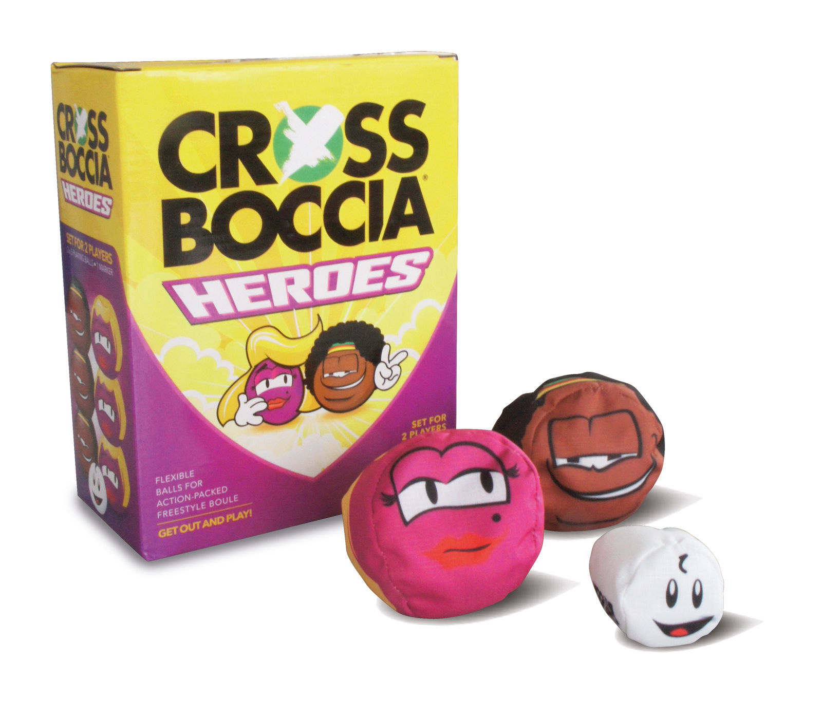 Crossboccia Double-Pack Heroes, Design "Blond+Muffin" Art. 970827