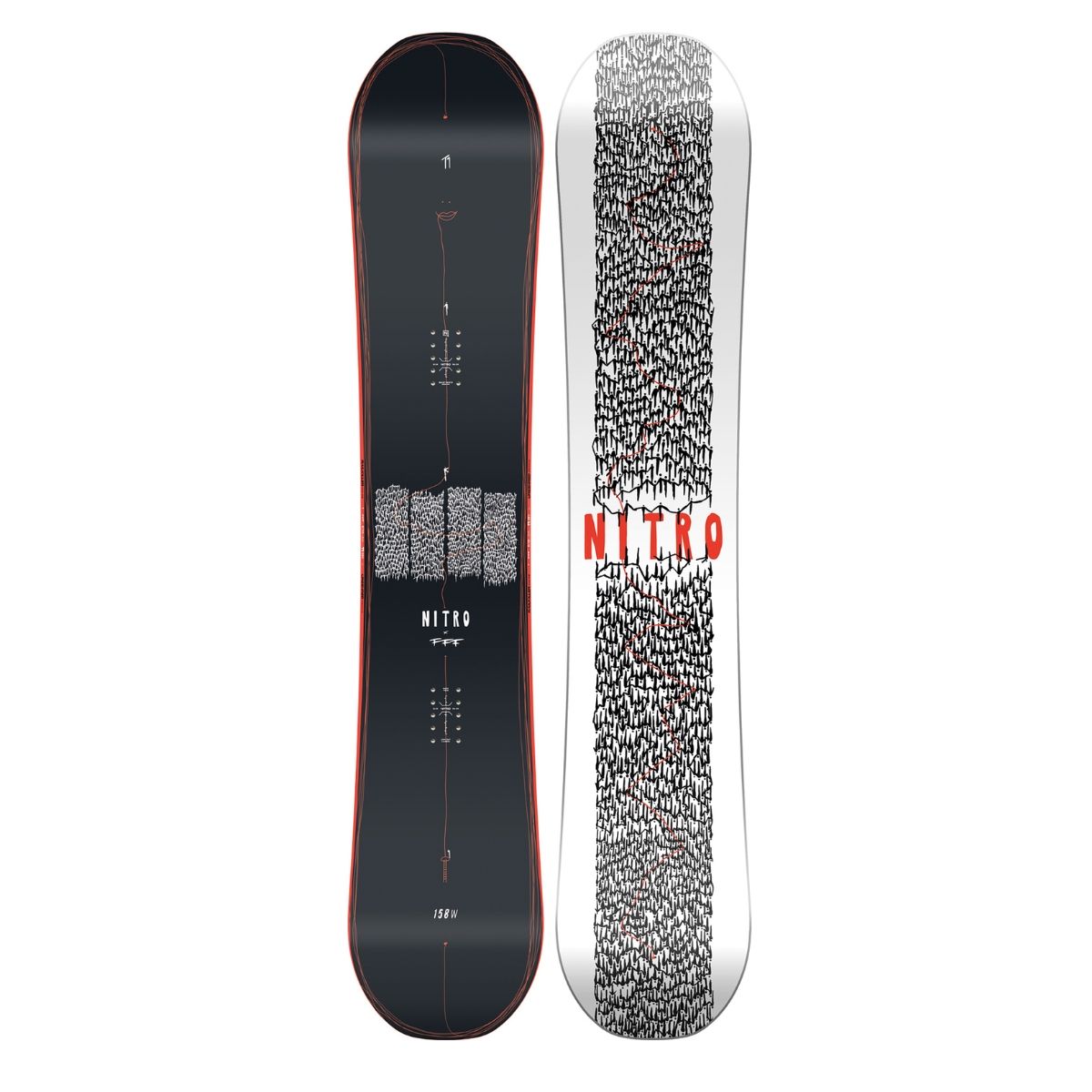 NITRO Freestyle Snowboard Modell T1 2023/24 Art. 1241-833033