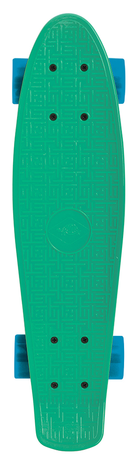 Schildkröt Retro Skateboard 22´´, Design: Native Green Art. 510701